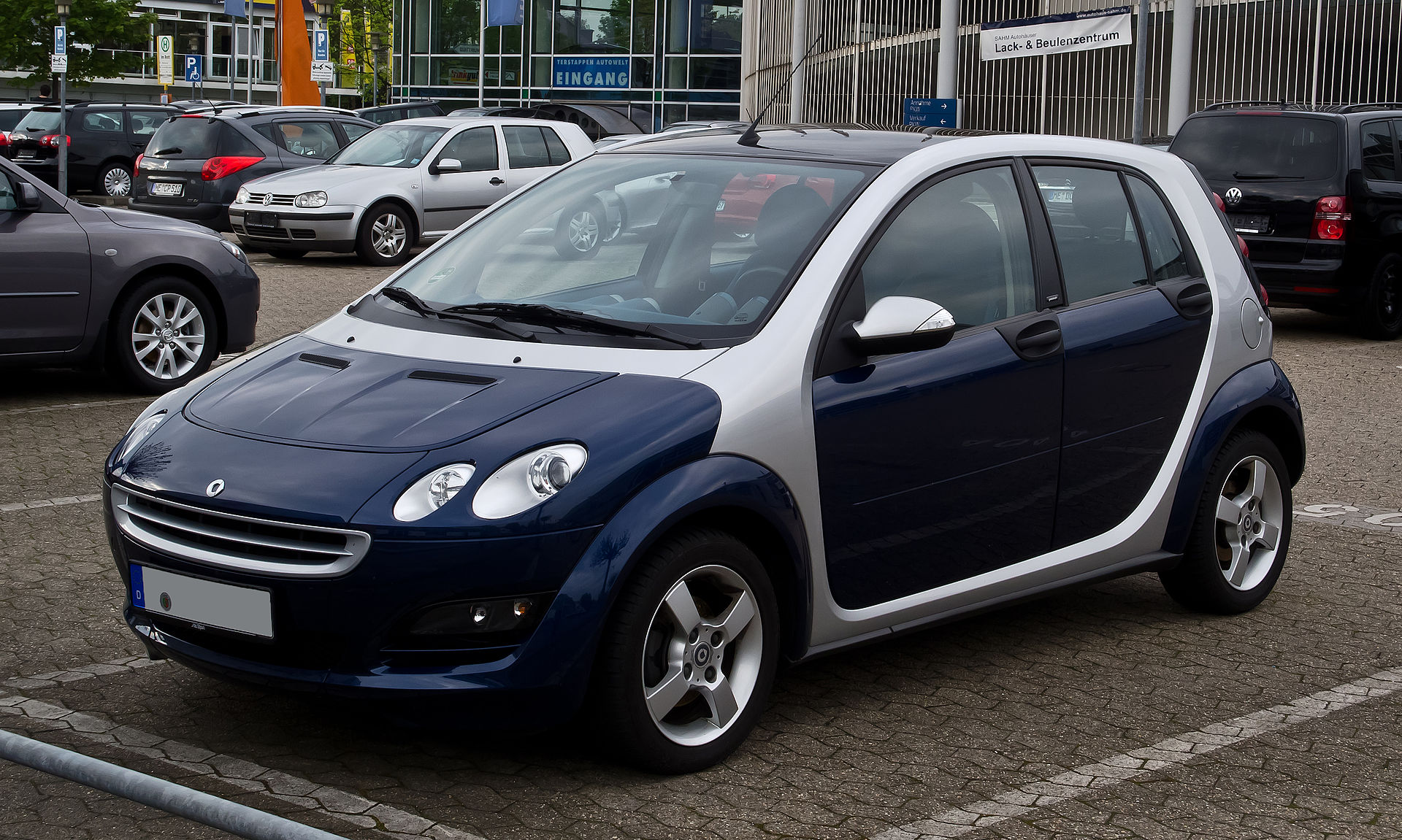 Smart - ForFour W454 va. 2004 Tellerpaneel reparatie