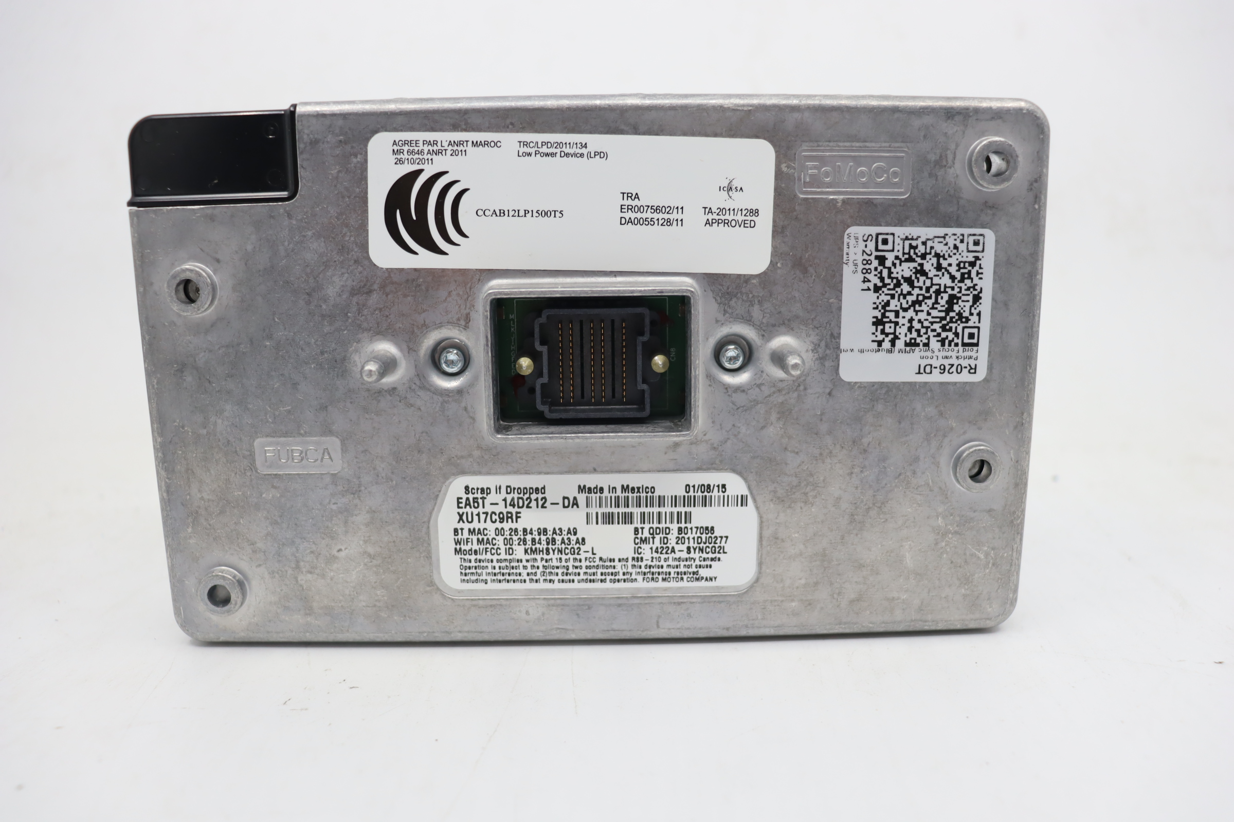 Westfalia - Focus 3 facelift vanaf 2014 Navigatiemodule reparatie