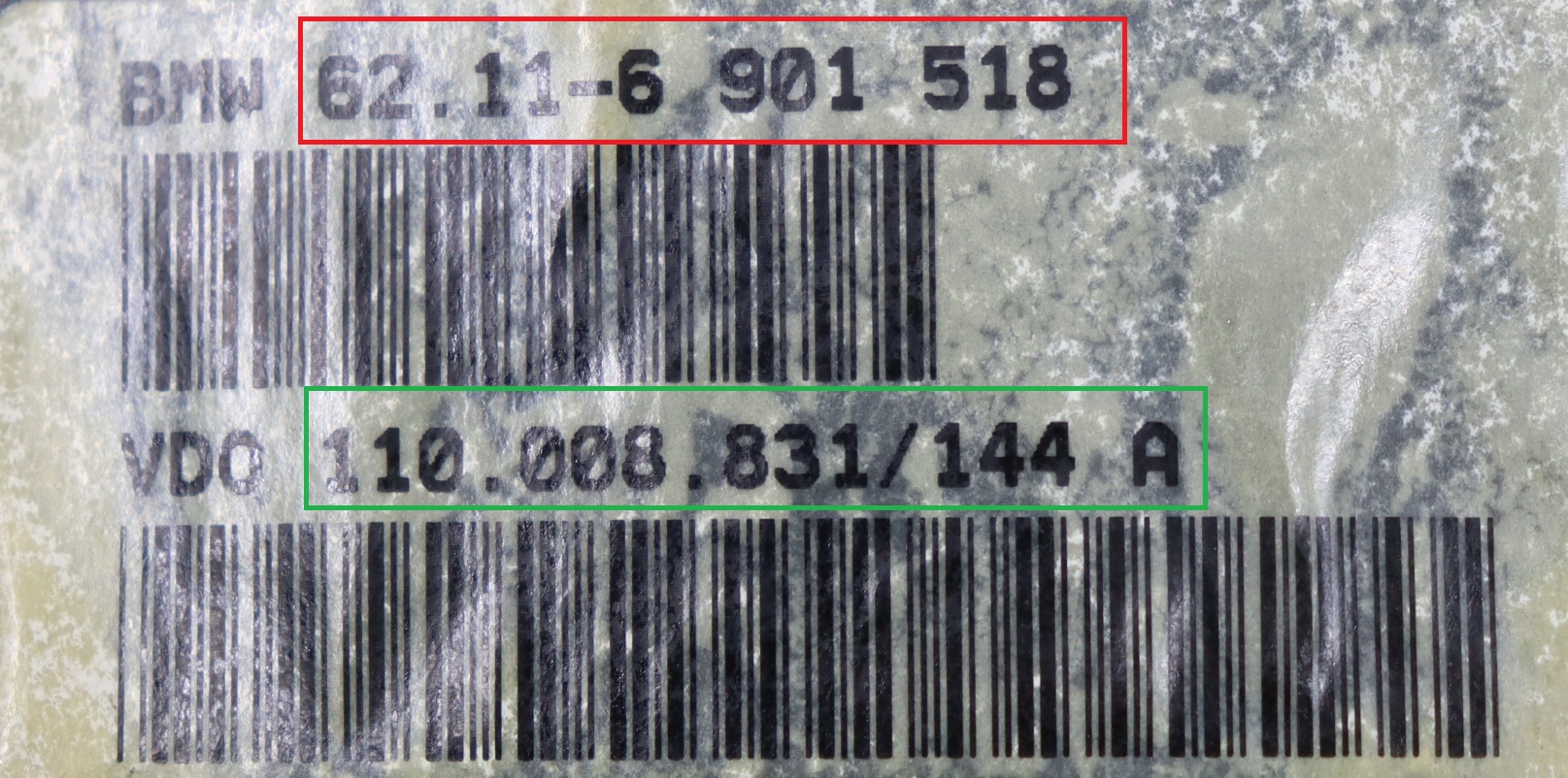 BMW  - Z3 vanaf 1996 Tellerpaneel reparatie