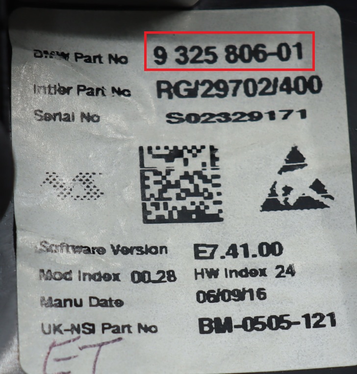 Westfalia - Cooper MK3 vanaf 2014 Losse meter reparatie