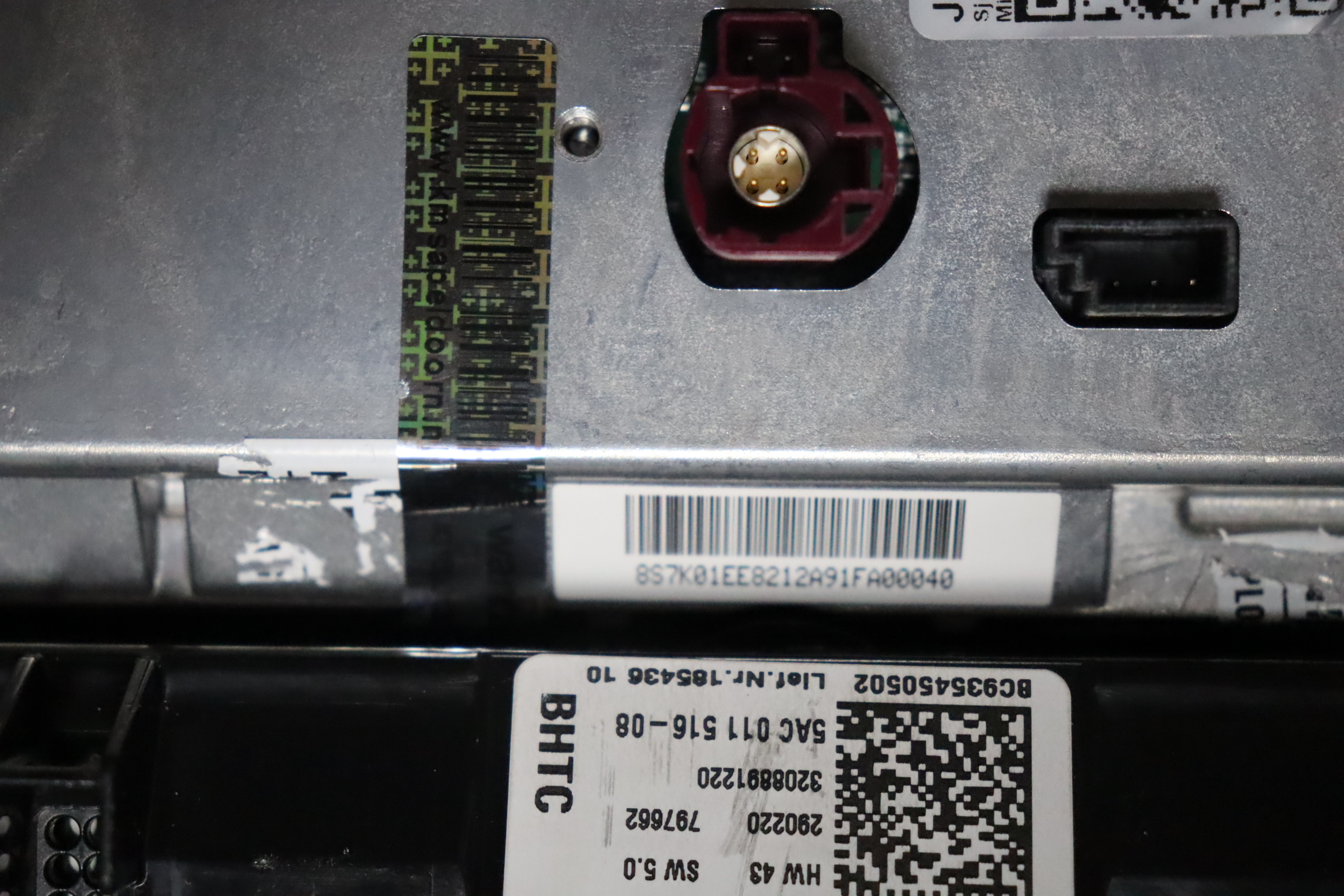 Mini - Cooper MK3 1ste facelift vanaf 2018 Navigatiescherm reparatie