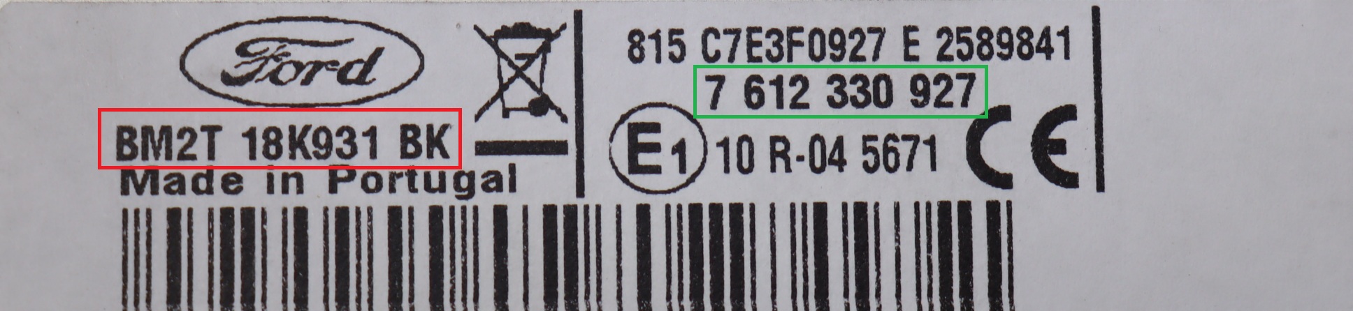 Ford - S-Max 1e gen facelift vanaf 2010 Navigatietoestel reparatie