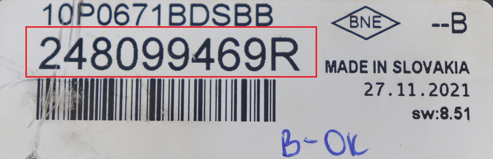 Renault - Kangoo 3 vanaf 2021 Tellerpaneel reparatie