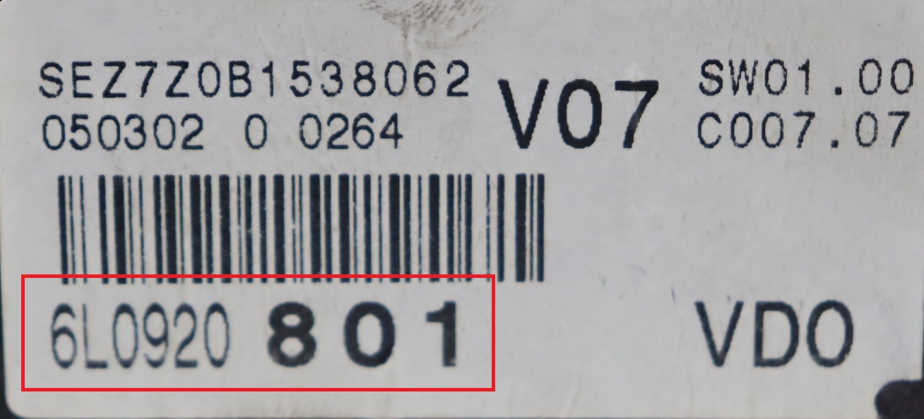 Seat - Ibiza 6L vanaf 2002 Tellerpaneel reparatie