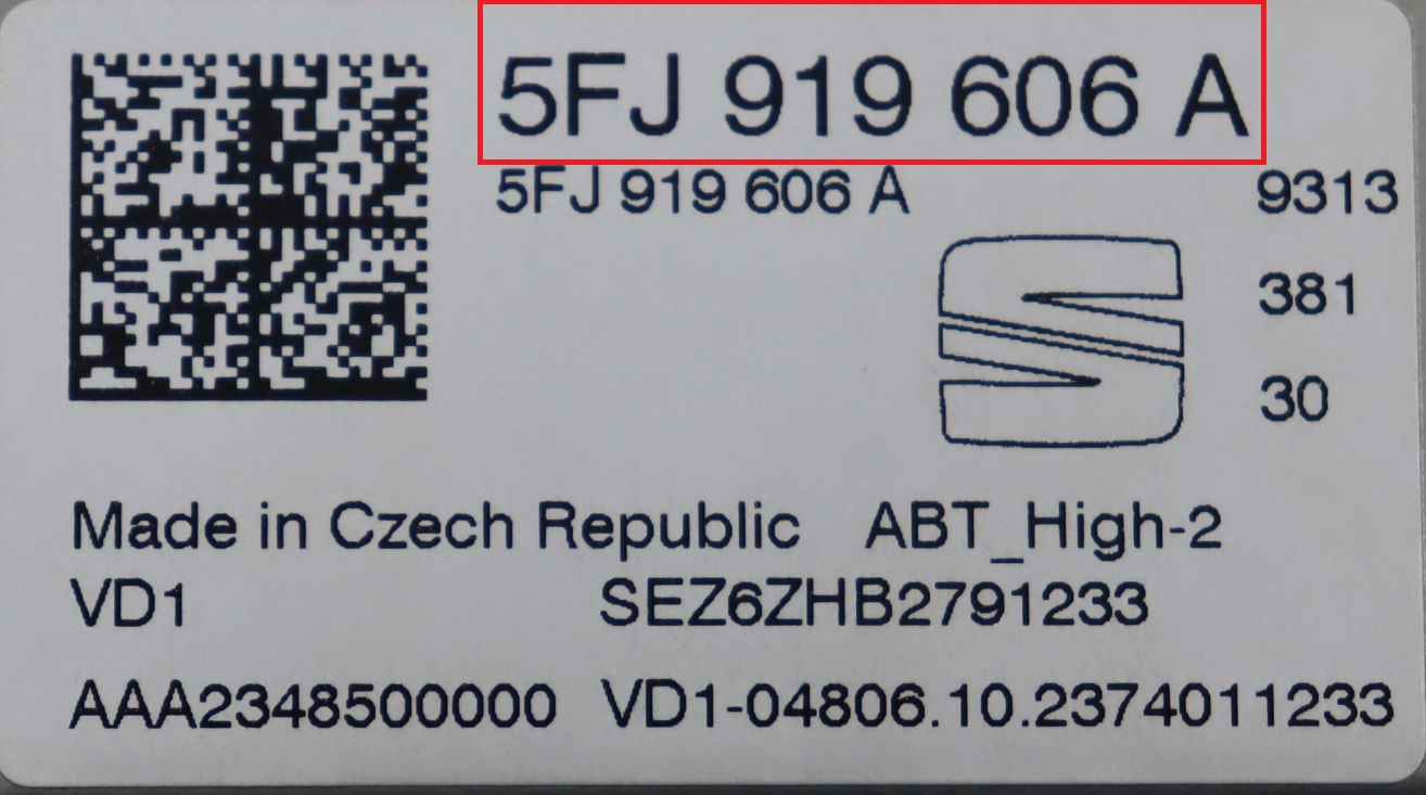 Seat - Tarraco vanaf 2018 Navigatiescherm reparatie