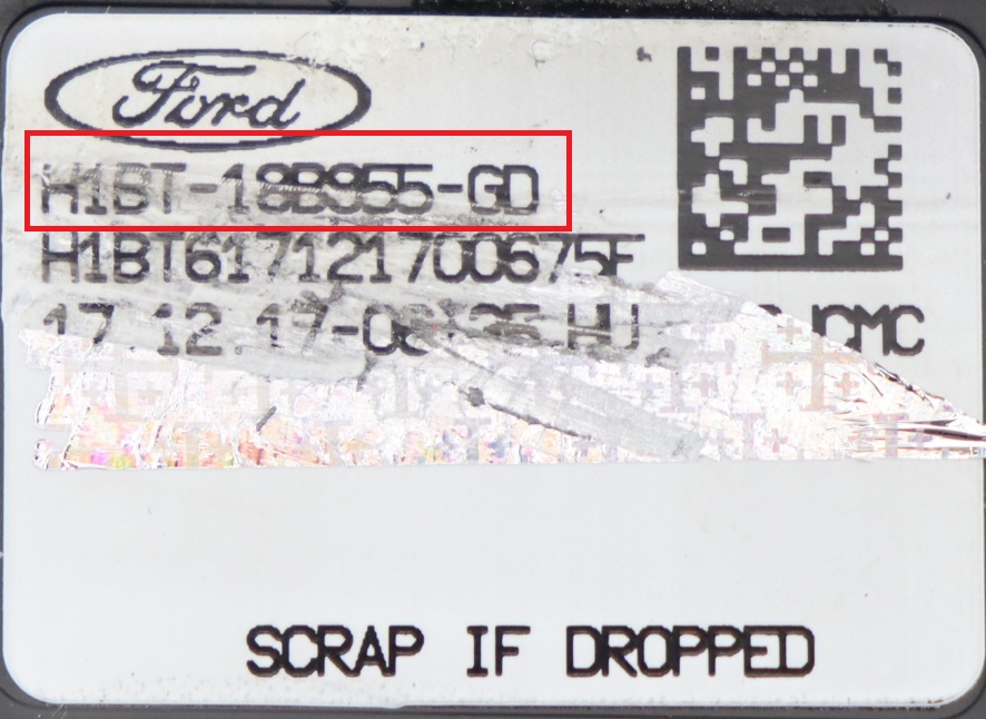 Ford - Fiësta MK 7 vanaf 2017 Navigatiescherm reparatie