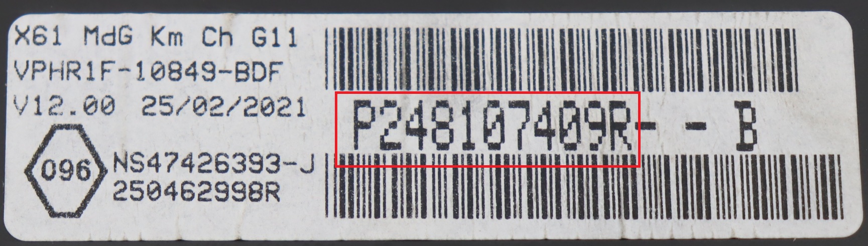 Renault - Kangoo 2 PH2 vanaf 2013 Tellerpaneel reparatie