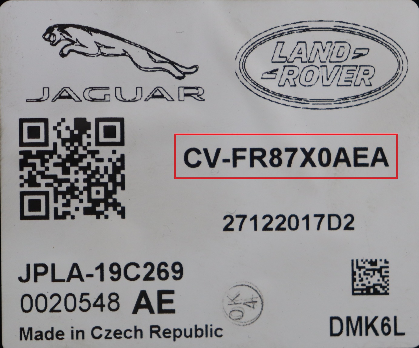 Land Rover - Range Rover Sport gen 2 facelift vanaf 2017 Kachelbedieningspaneel reparatie