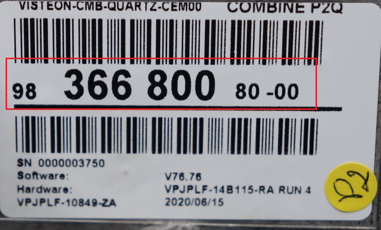 Peugeot - 2008 gen 2 vanaf 2019 Tellerpaneel reparatie