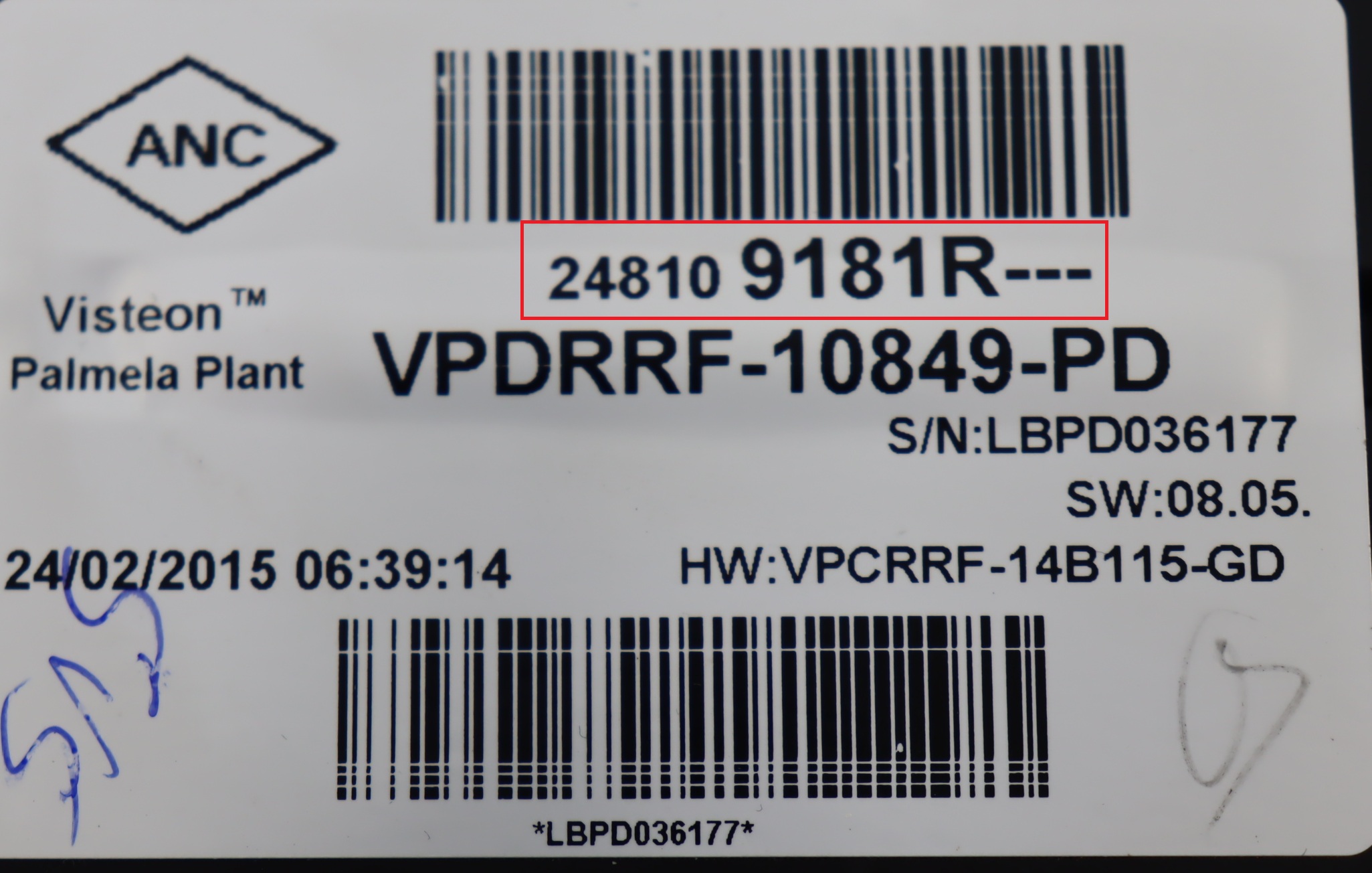 Renault - Captur vanaf 2013 Tellerpaneel reparatie