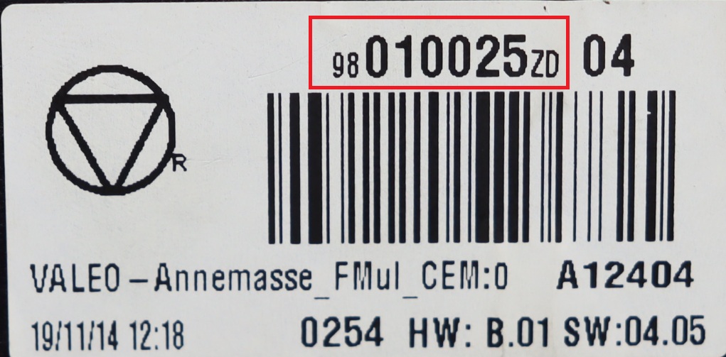 Citroen - C4 Picasso 2de gen. vanaf 2013 Navigatiescherm reparatie