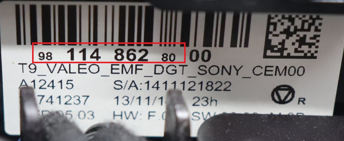 Citroen - C4 Picasso 2de gen. vanaf 2013 Navigatiescherm reparatie