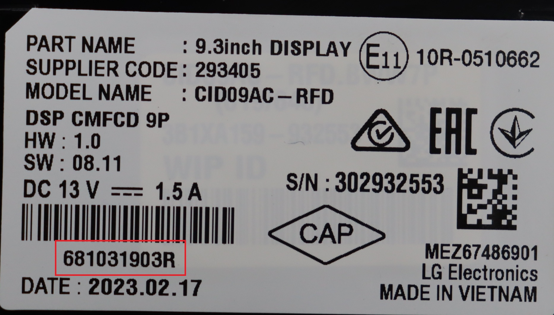 Renault - Mégane 4 facelift vanaf 2020 Navigatiescherm reparatie