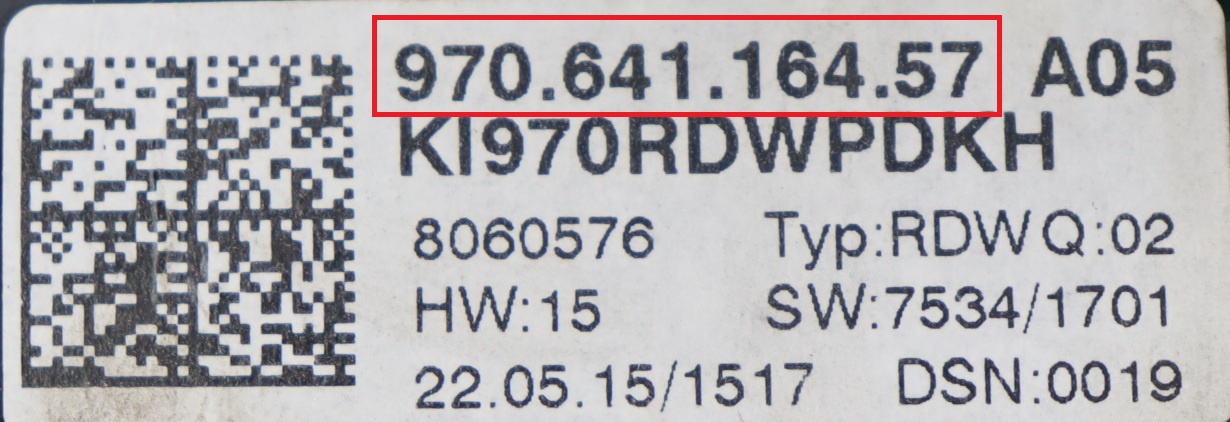 Porsche - Panamera 970 facelift vanaf 2013 Tellerpaneel reparatie