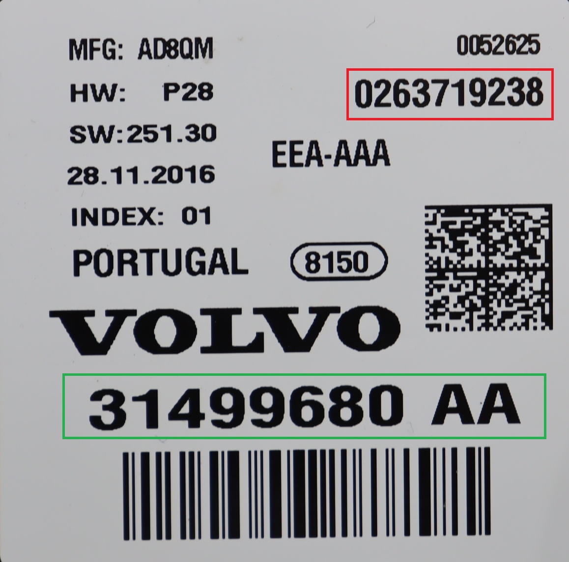 Volvo - XC90 gen 2 v.a. 2015 Tellerpaneel reparatie