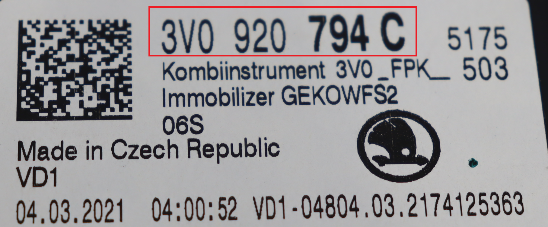 Skoda - Superb 3 facelift vanaf 2019 37 reparatie