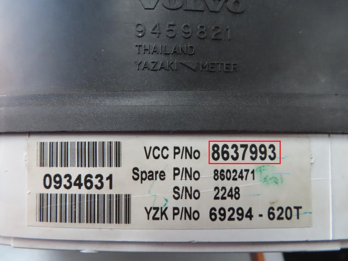 Volvo - XC90 vanaf 2002 Tellerpaneel reparatie