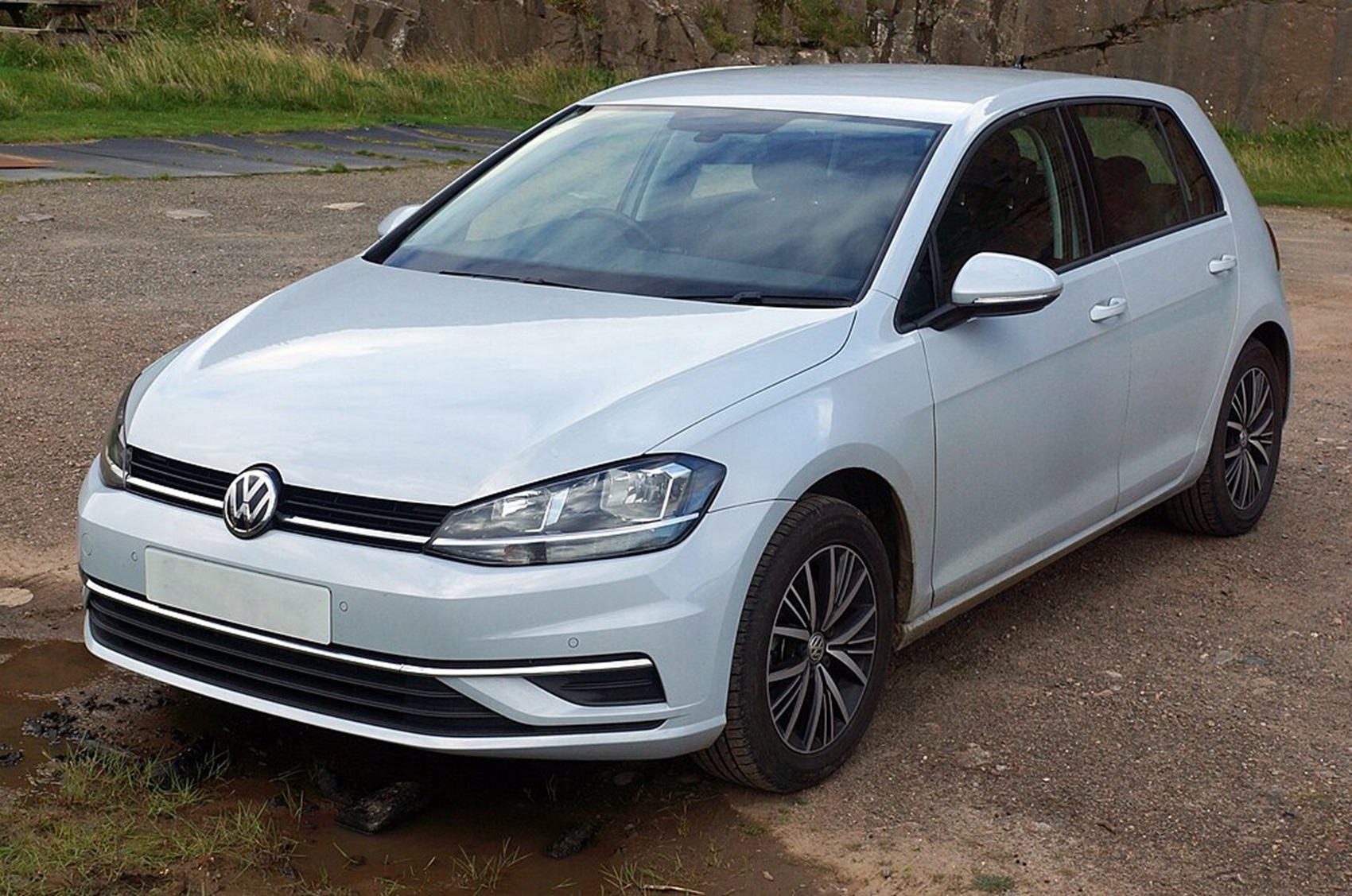 Volkswagen - Golf 7 facelift va 2017 Navigatiescherm reparatie