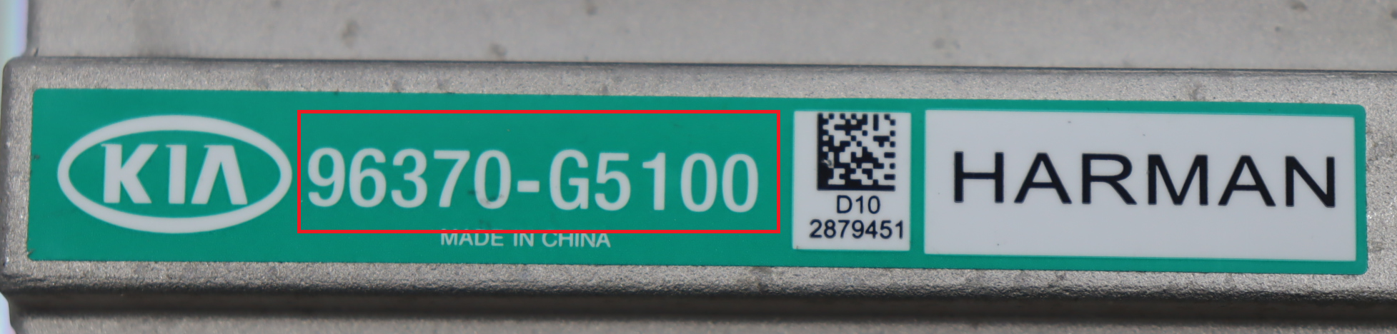 Westfalia - Niro 1e gen. vanaf 2016 Versterker reparatie