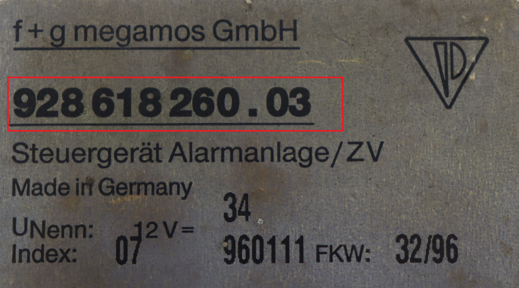 Porsche - 993 vanaf 1993 Diverse-modules reparatie