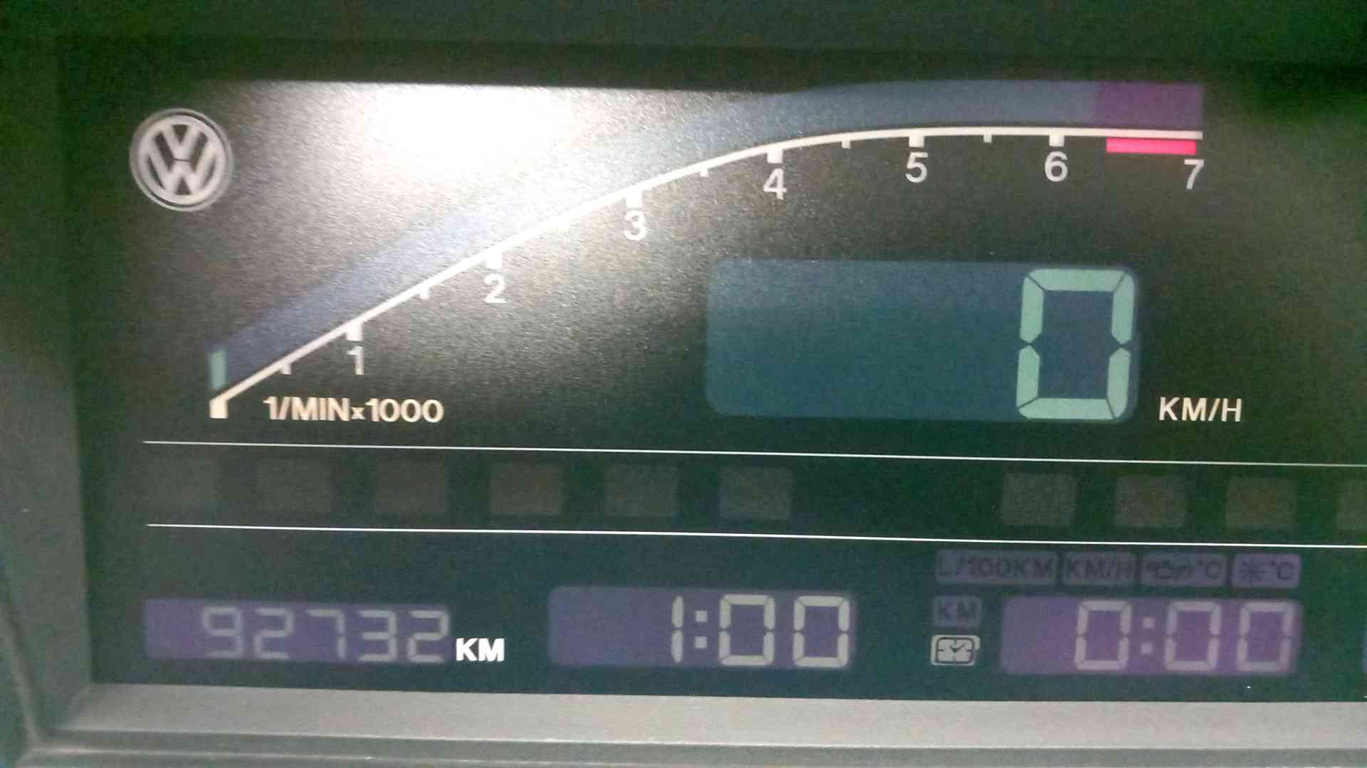 Volkswagen - Golf 2 vanaf 1983 Tellerpaneel reparatie