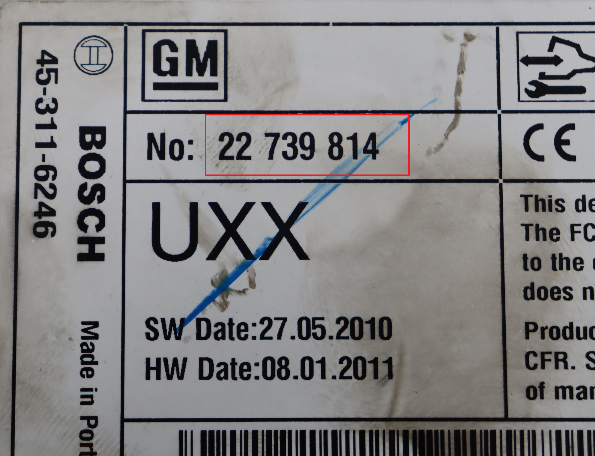 Opel - Astra J vanaf 2009 Navigatiemodule reparatie