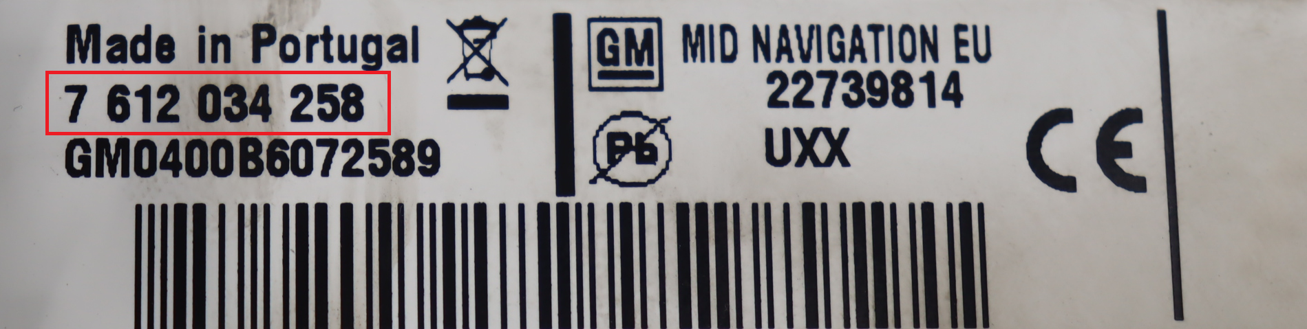 Opel - Astra J vanaf 2009 Navigatiemodule reparatie