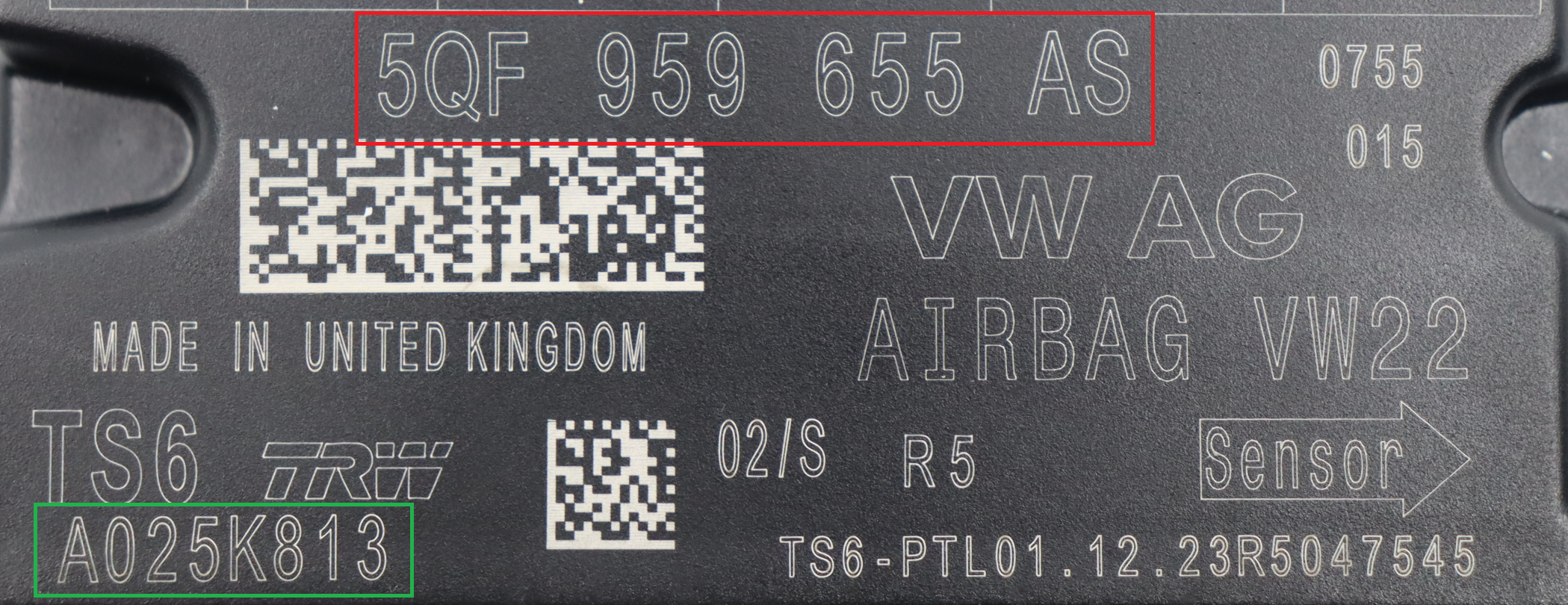 Yamaha - Crafter 2 vanaf 2017 Airbagmodule reparatie