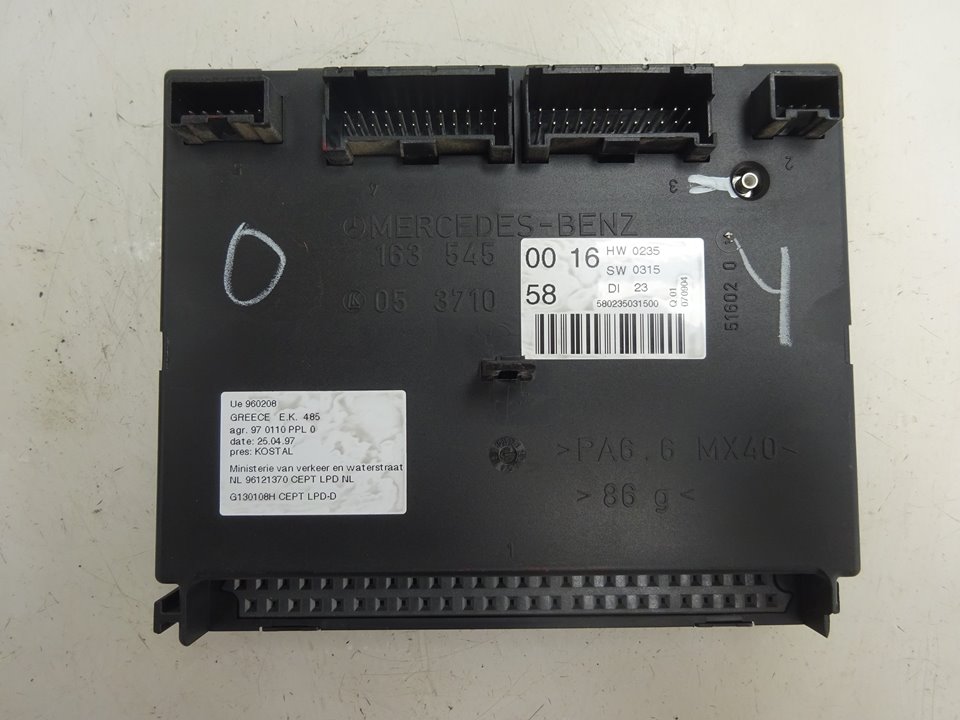 Yamaha - M-Klasse W163 vanaf 1997 Body Control module reparatie