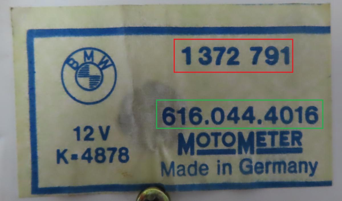 BMW  - 3-Serie E30 vanaf 1983-1994 Tellerpaneel reparatie