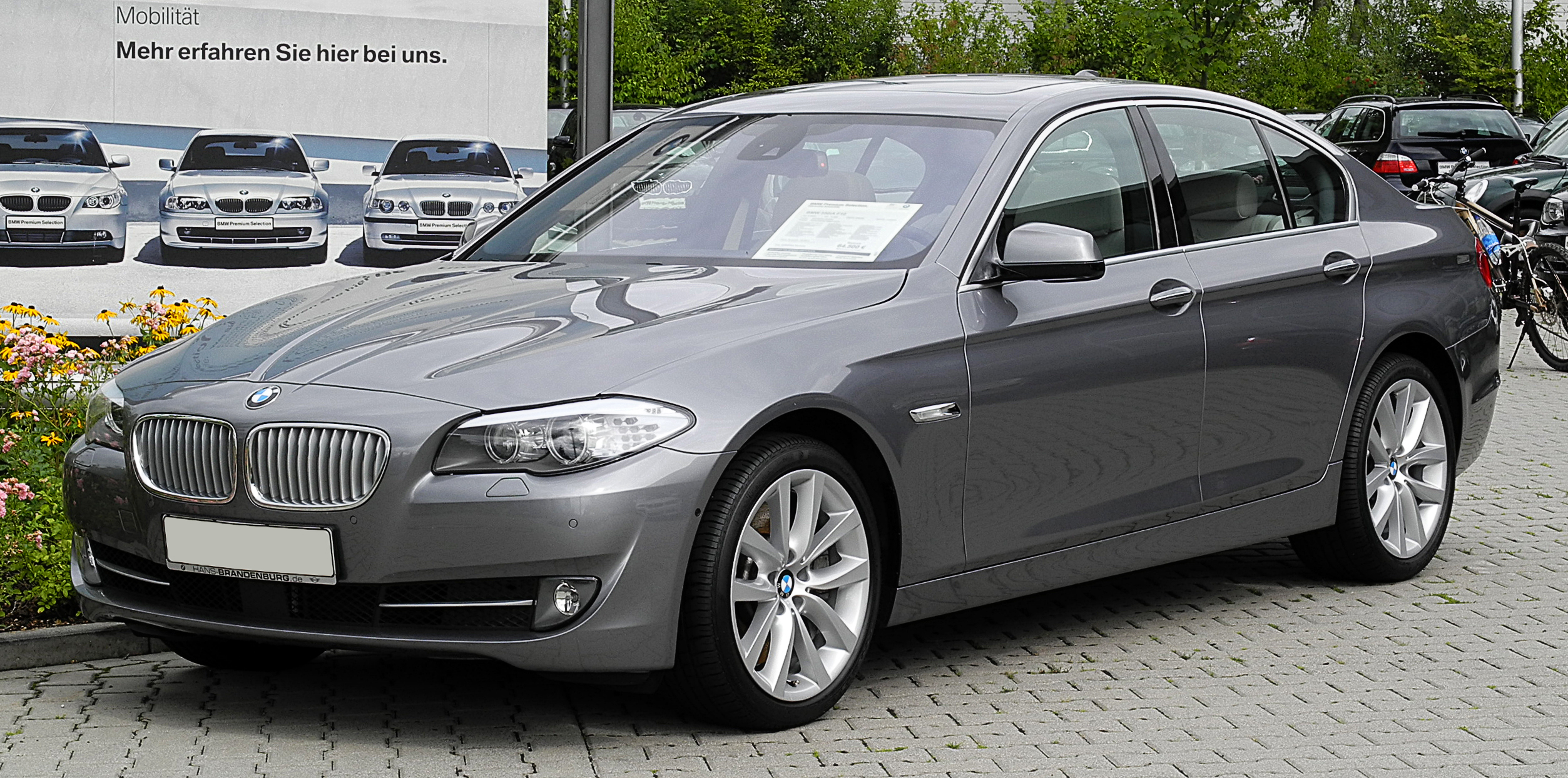 BMW  - 5-serie F10 vanaf 2010 Navigatiescherm reparatie