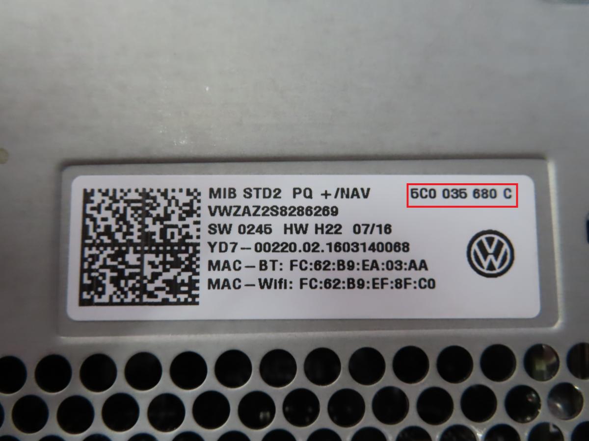 Volkswagen - Transporter T6 vanaf 2015 Navigatietoestel reparatie