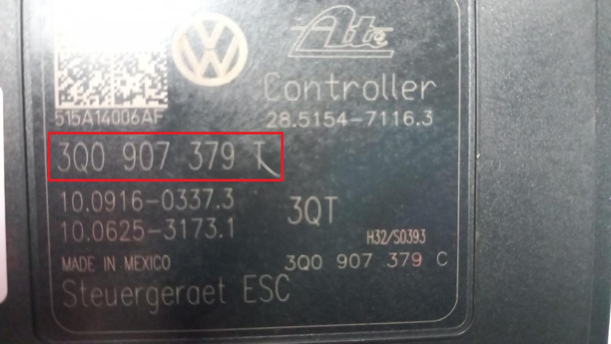 Seat - Leon 3 (5F) vanaf 2012 abs reparatie