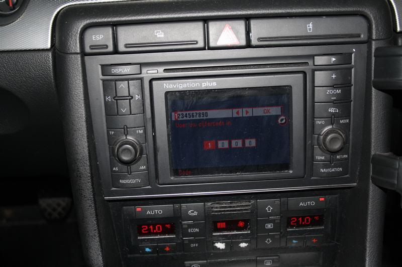 Audi - A3 8L vanaf 1996 Navigatietoestel reparatie