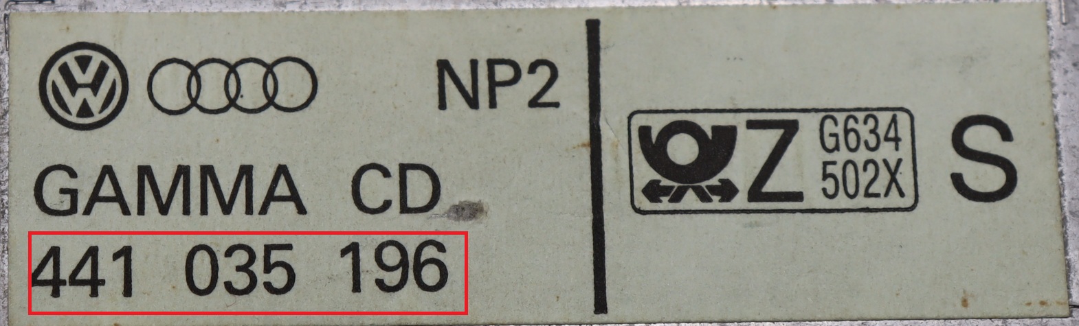Audi - 80 B3 vanaf 1986 Radio CD-Speler reparatie