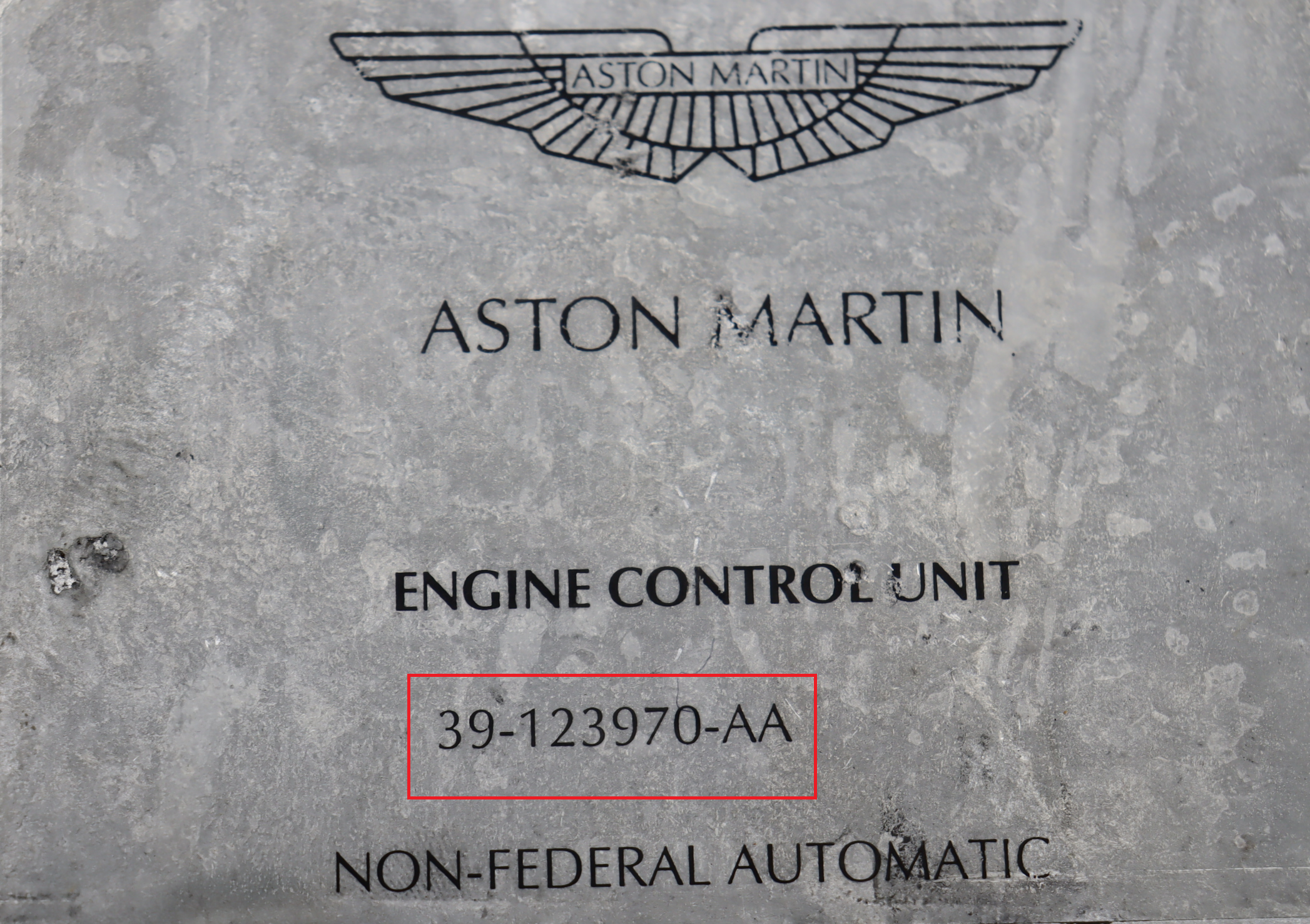 Aston Martin - DB7 Vanaf 1994 Motor ECU reparatie