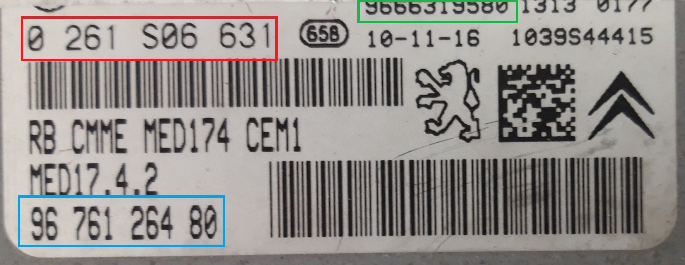 Citroen - C4 2de gen. vanaf 2010 Motor ECU reparatie
