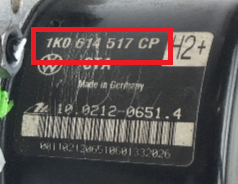 Volkswagen - Jetta 6 vanaf 2011 abs reparatie