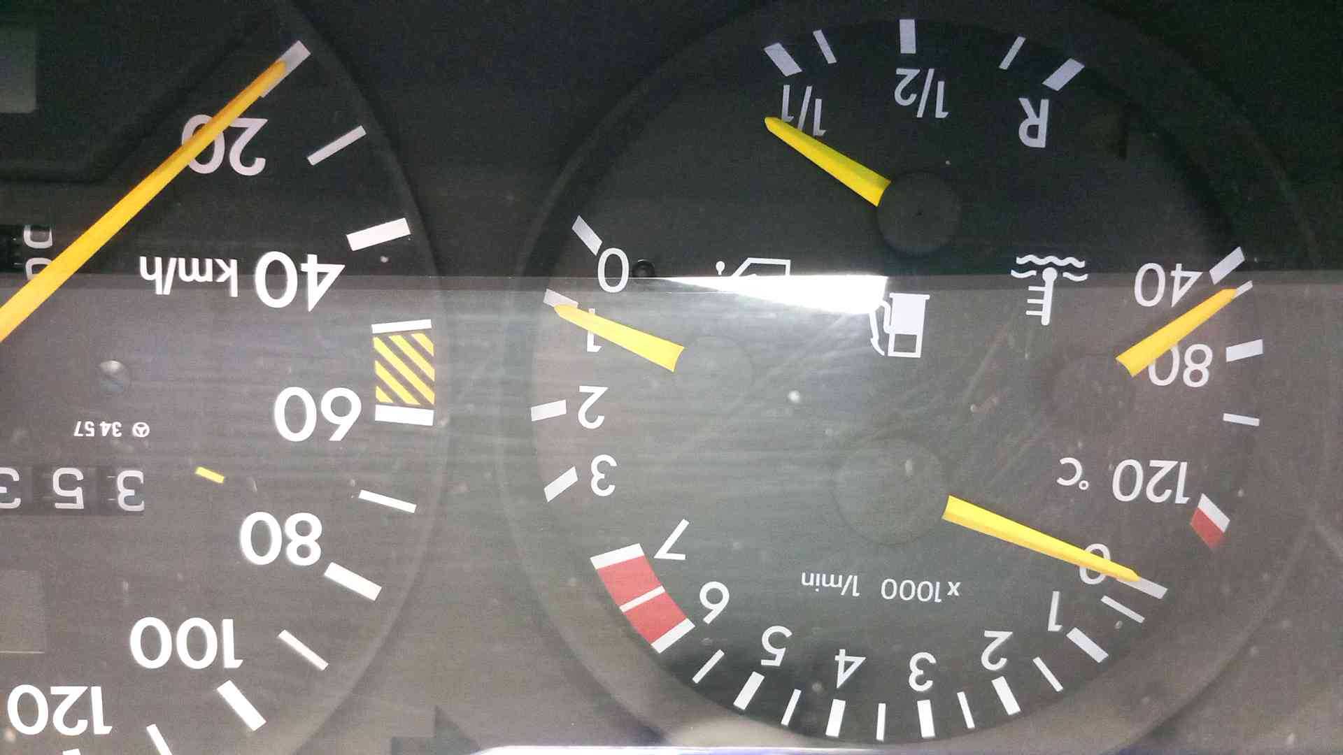 Mercedes - S-Klasse W126 vanaf 1979 Tellerpaneel reparatie