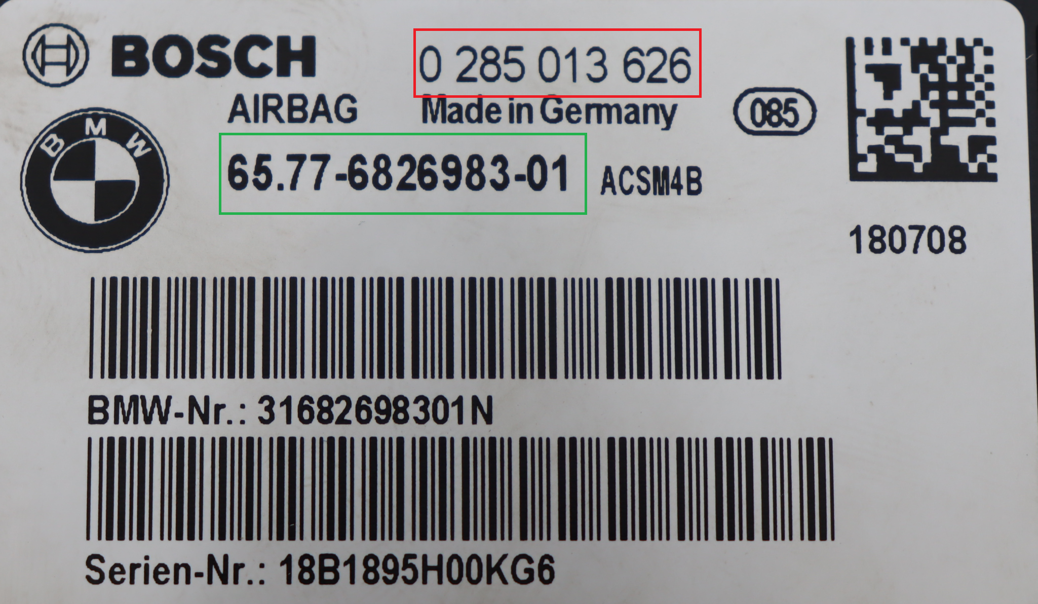Aftermarket Radios - 1 Serie F20 facelift v.a. 2015 Airbagmodule reparatie